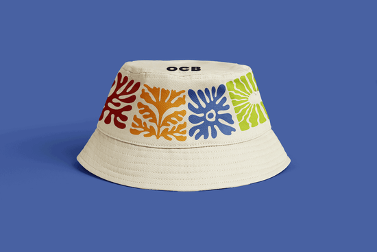 OCB Reversible Bucket Hat Natural Style