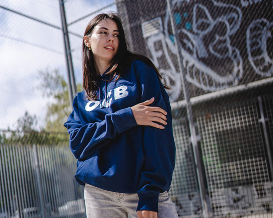 Hoodie Premium Wear Unisex Venyason x OCB Special Edition - Blue