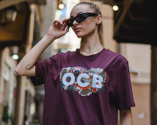 T-Shirt Premium Wear Unisex Venyason x OCB Special Edition - Burgundy